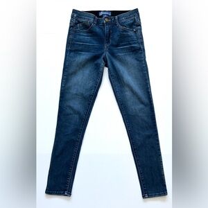 Democracy “Ab”solution Dark Wash Skinny Women’s Jeans Stretchy Sz 2